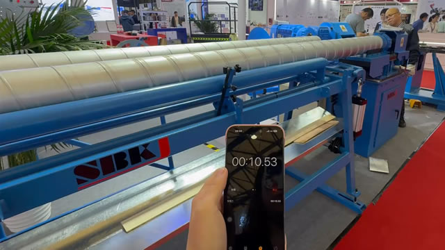 ماكينة تشكيل أنبوب مجرى هواء حلزوني، SBTF-1602